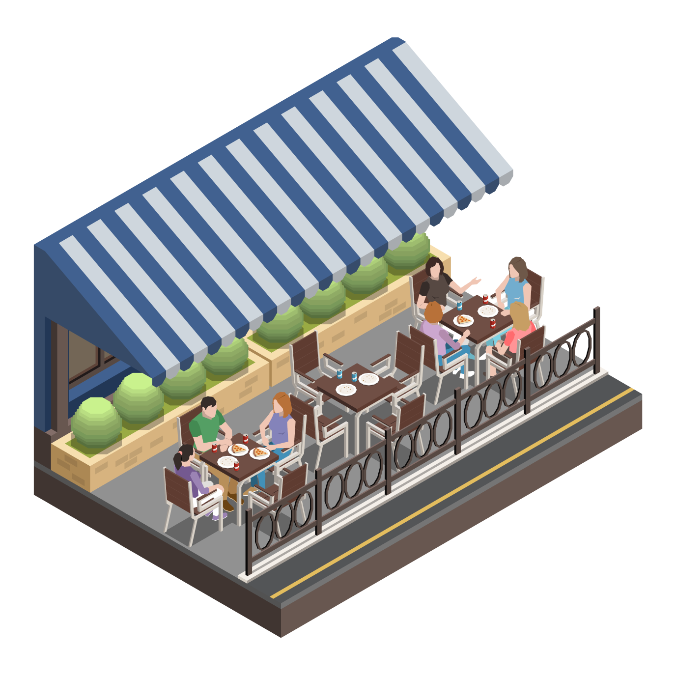 Outdoor Cafe